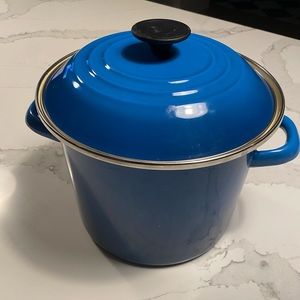 Le Creuset Enameled Steel Stock Pot Marseille